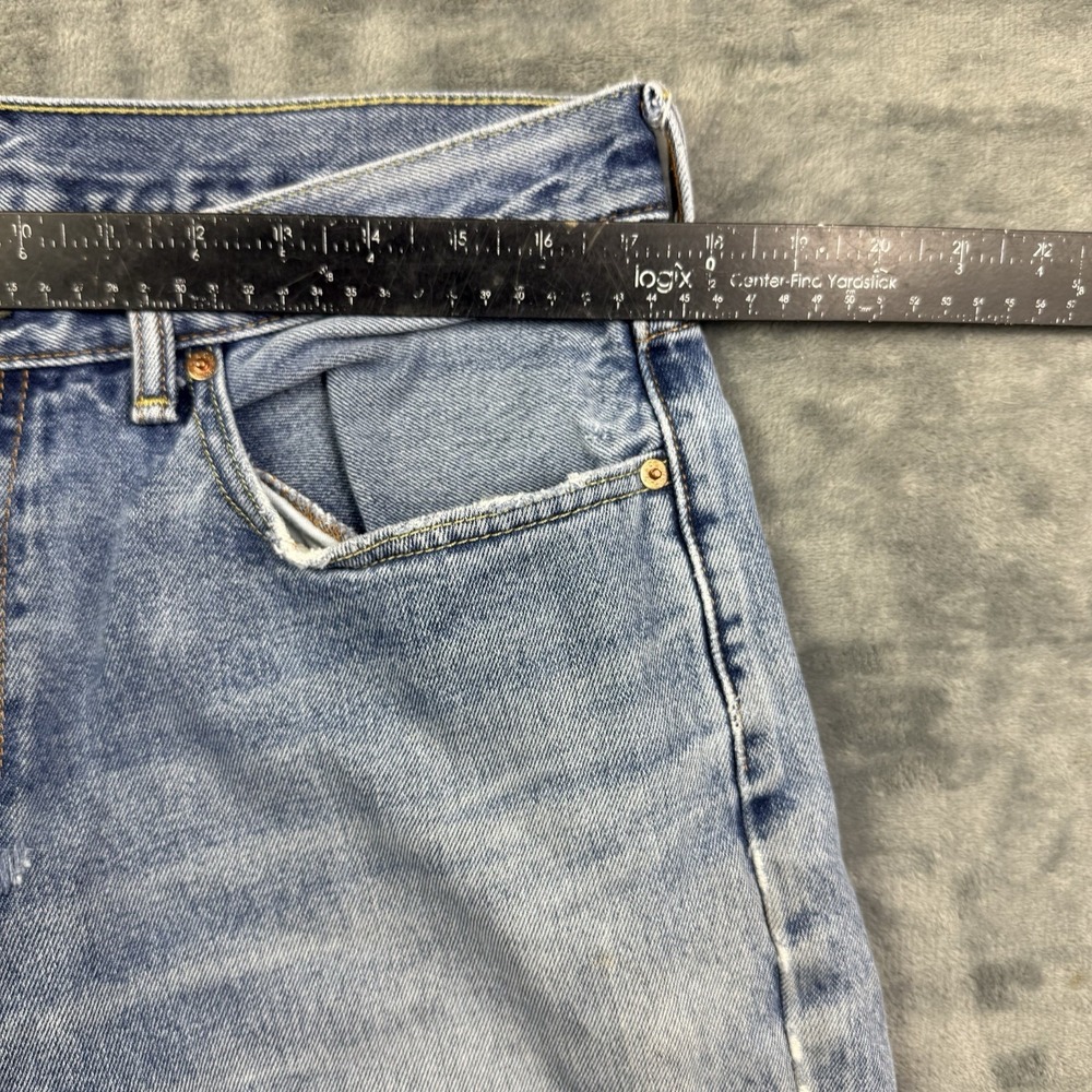 Levis 560 Loose Fit Tapered Leg Jeans Mens 34x34 Medium Blue Denim Five Pocket - Picture 6 of 8
